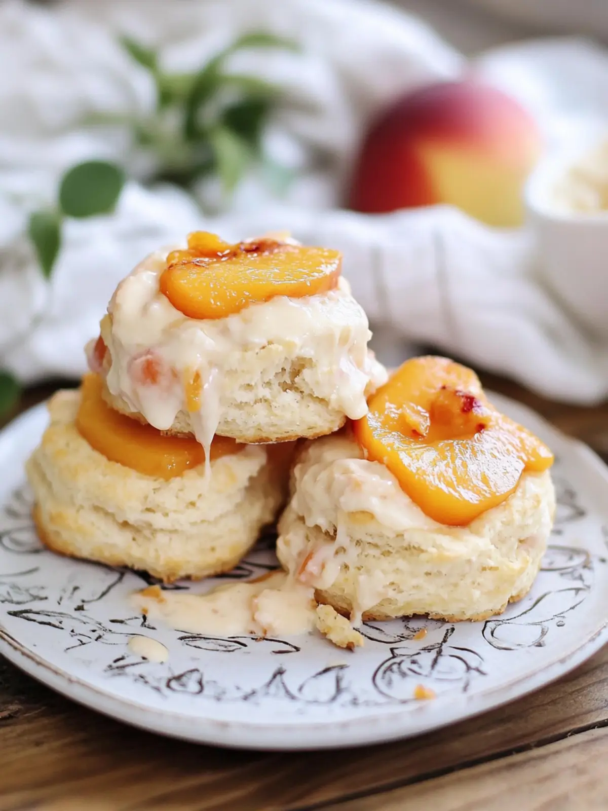 Peach Buttermilk Biscuits: Fluffy Southern Comfort Delights 5 Peach Buttermilk Biscuits
