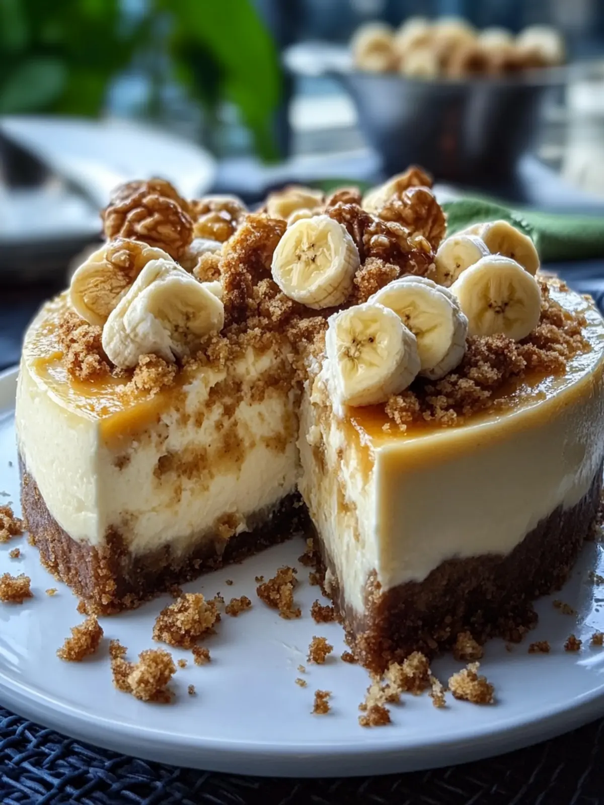 Banana Bread Cheesecake