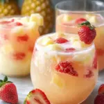 Beat the Heat with Strawberry Piña Colada Punch (Party Size) 6 Strawberry Piña Colada Punch (Party Size)