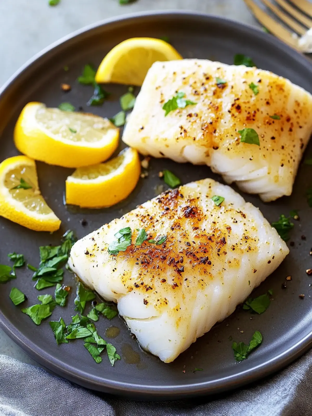 Moist Oven Baked Cod with Zesty Lemon Kick 2 Moist Oven Baked Cod