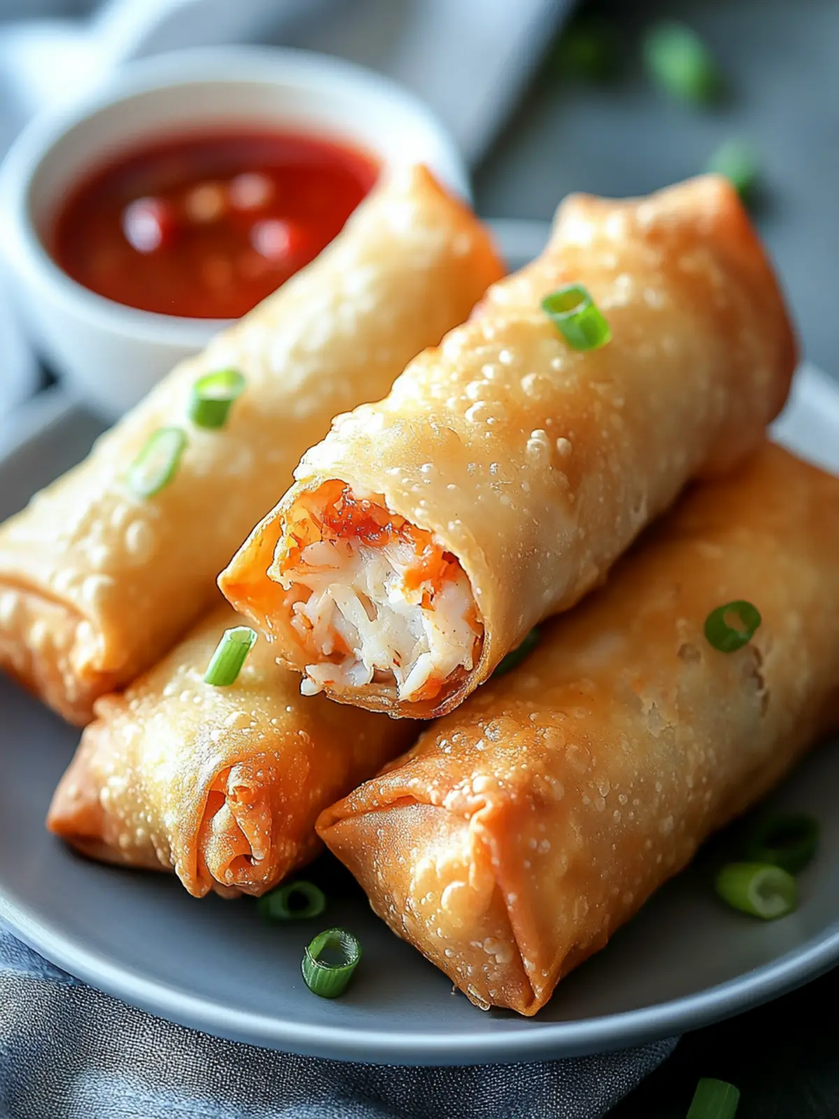 Crispy Crab Rangoon Egg Rolls for Your Next Game Day Feast 5 Crab Rangoon Egg Rolls
