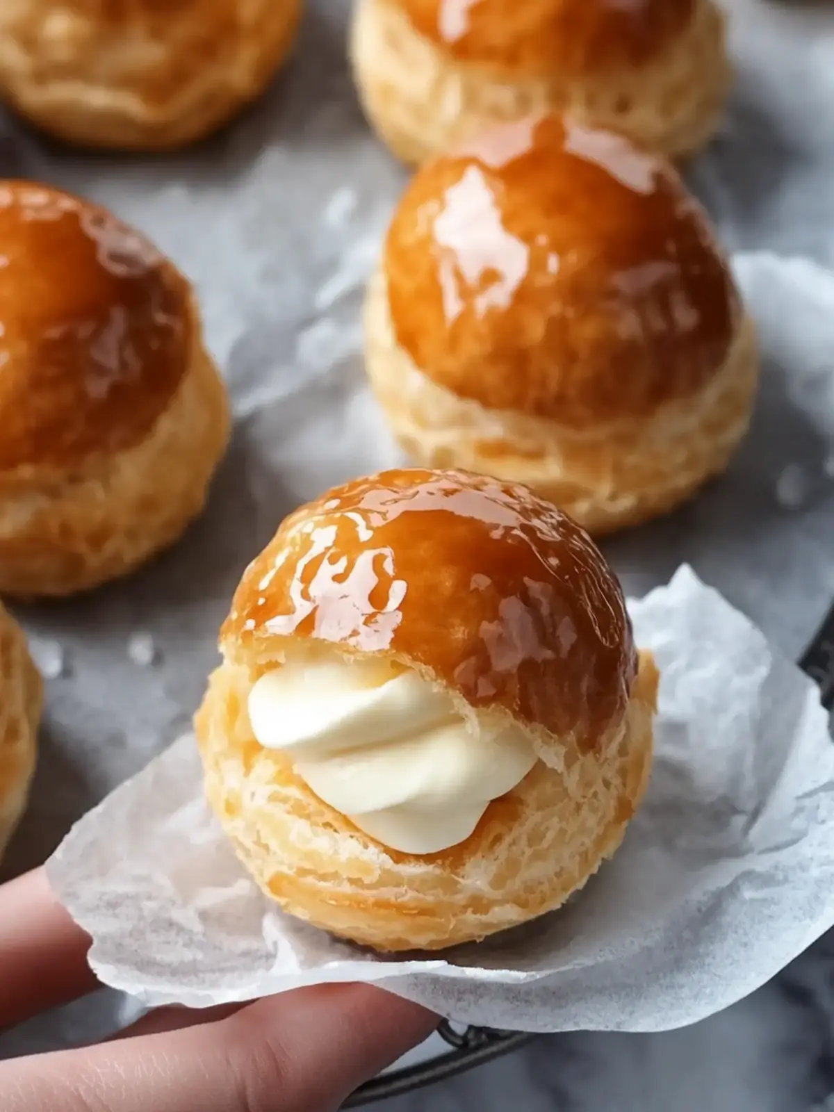 Cream Filled Caramel Puffs That Will Wow Your Guests 3 Cream Filled Caramel Puffs