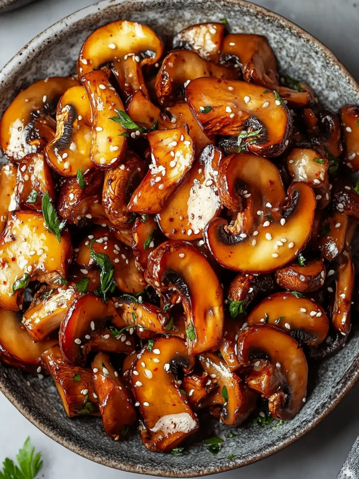 Spicy Gochujang Mushrooms: Quick, Flavor-Packed Vegan Treat 2 Spicy Gochujang Mushrooms