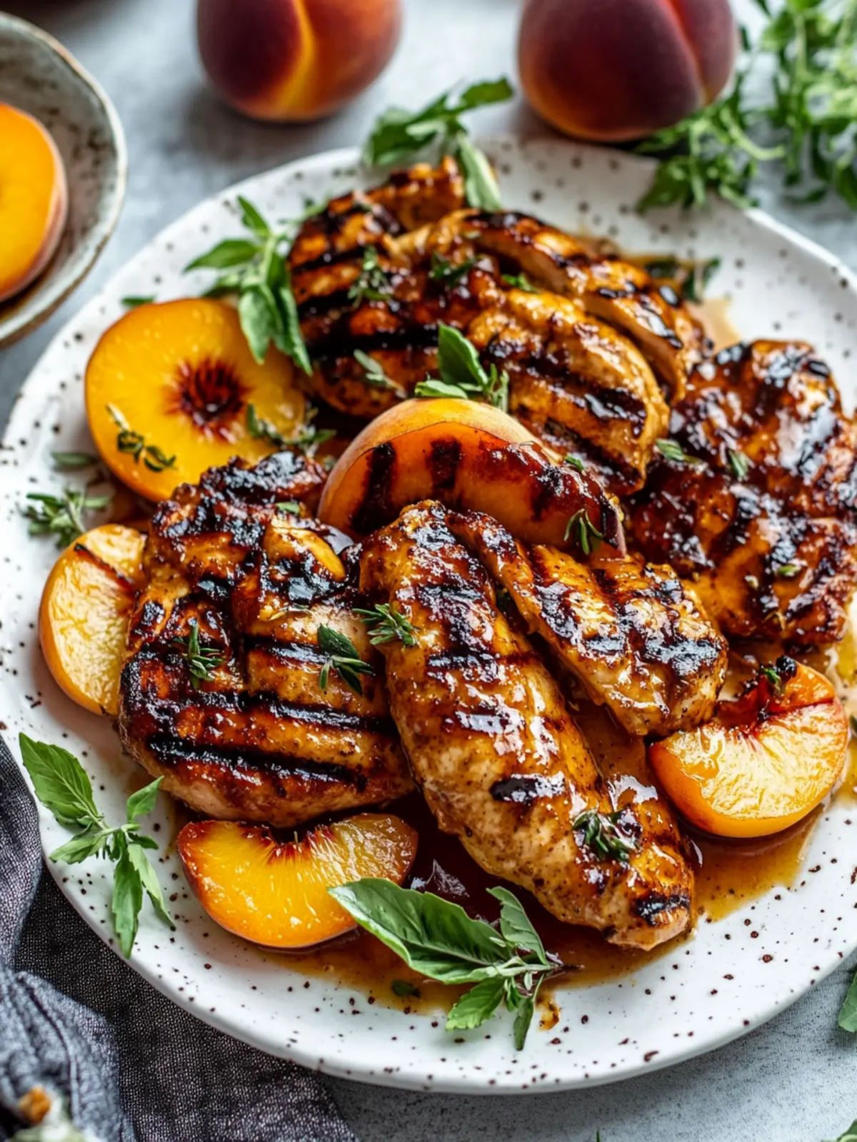 Saucy Grilled Peach Chicken That Will Wow Your Summer Guests 3 Saucy Grilled Peach Chicken