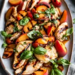 Peach Caprese Grilled Chicken for a Perfect Summer Feast 9 Peach Caprese Grilled Chicken