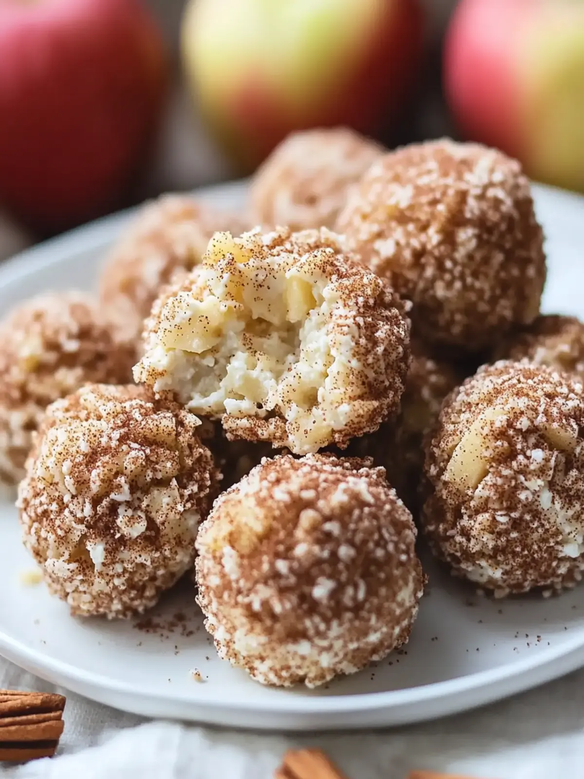 Cinnamon Apple Cottage Cheese Bites for Healthy Snacking Fun 2 Cinnamon Apple Cottage Cheese Bites