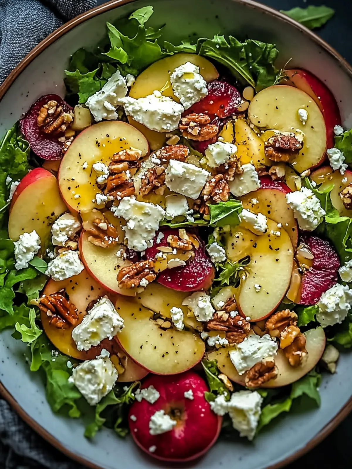Delicious Vibrant Honeycrisp Apple Feta Salad for Fall Joy 3 Vibrant Honeycrisp Apple Feta Salad