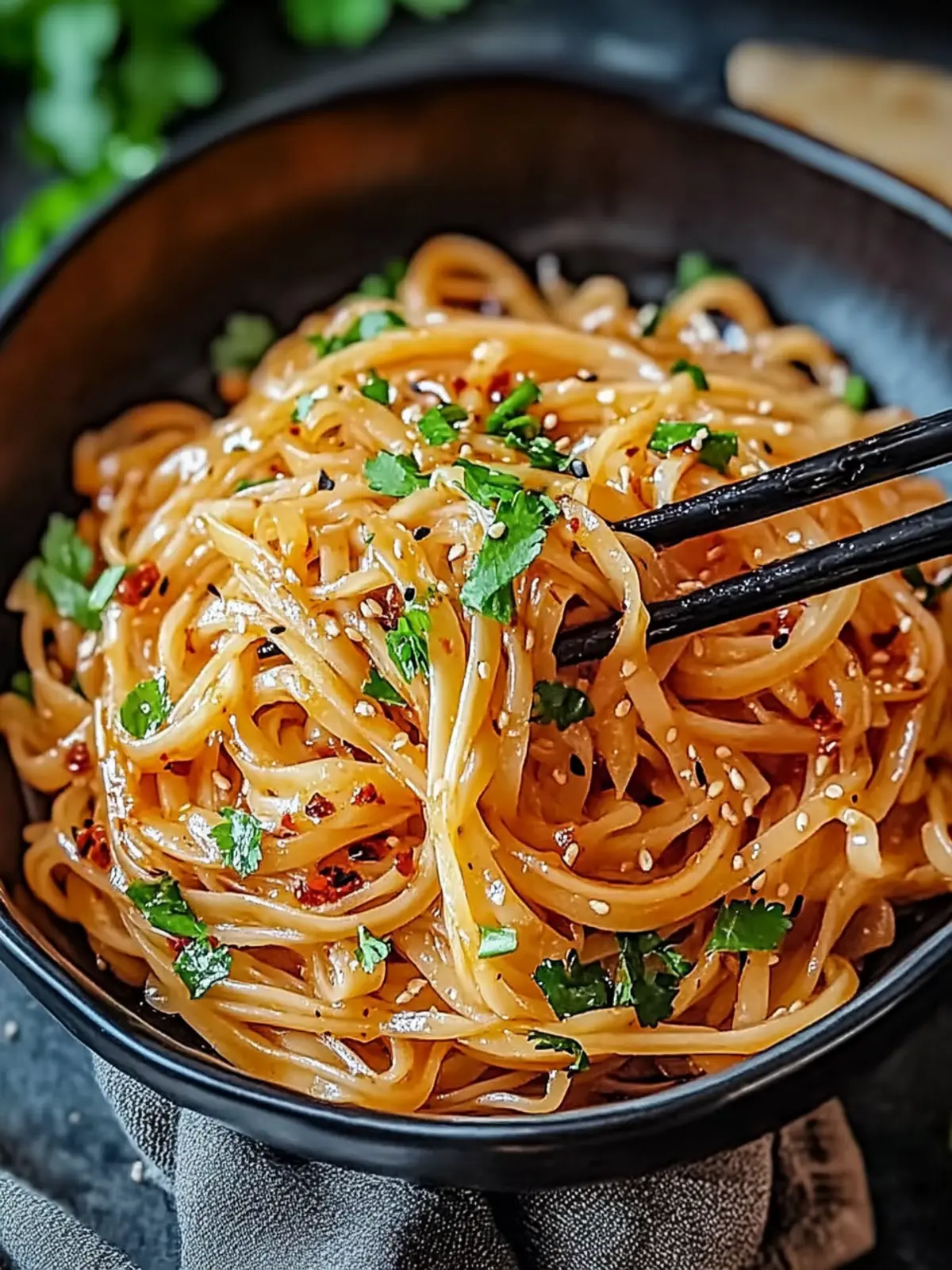 Garlic Chili Oil Noodles: A Spicy Vegan Adventure in 10 Minutes 3 Garlic Chili Oil Noodles