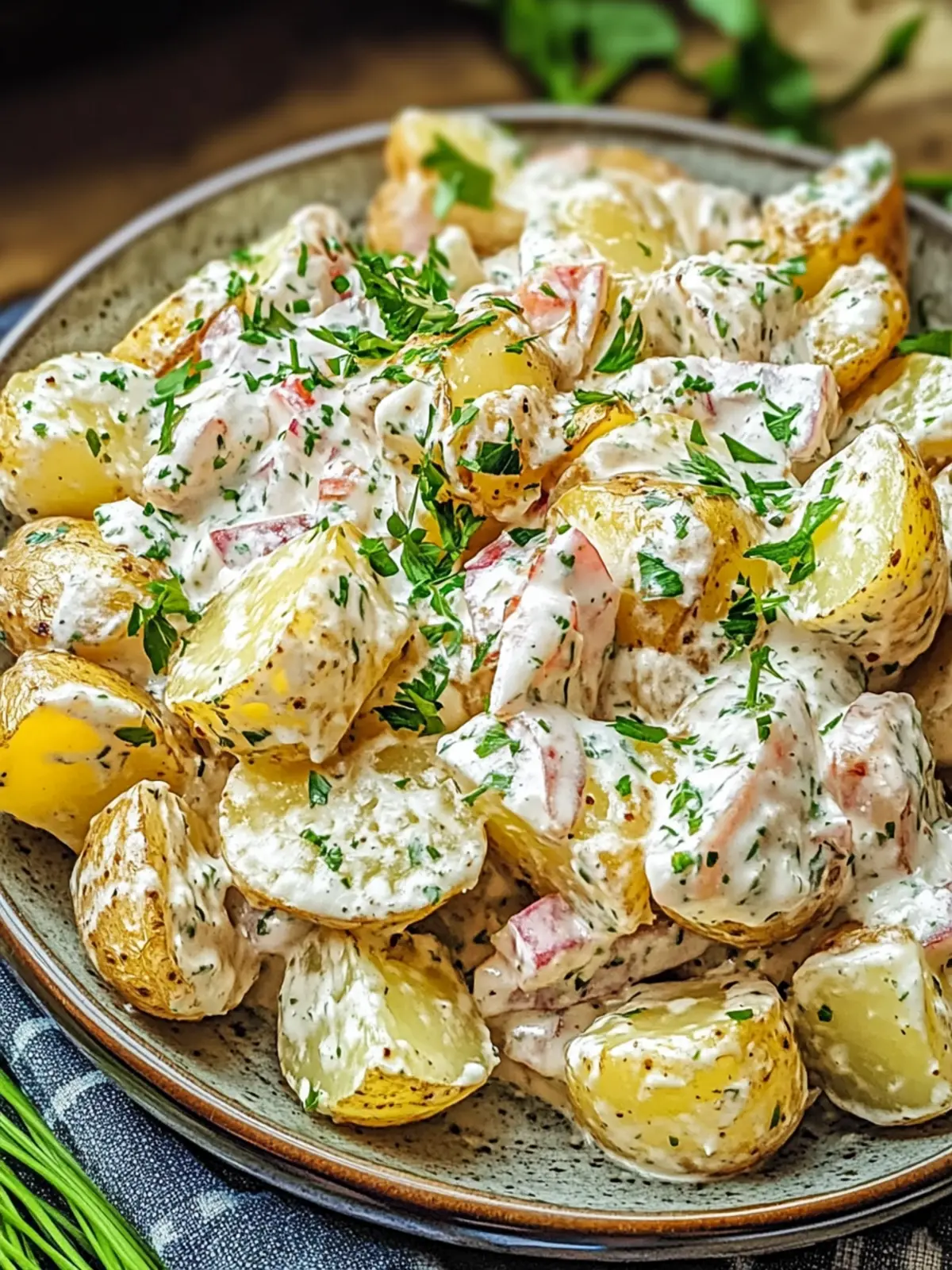 Crispy Potato Salad: Transform Your BBQ with a Crunchy Twist 2 Crispy Potato Salad