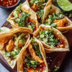 Crispy Chicken Wonton Tacos Perfect for Quick Family Dinners 9 Crispy Chicken Wonton Tacos