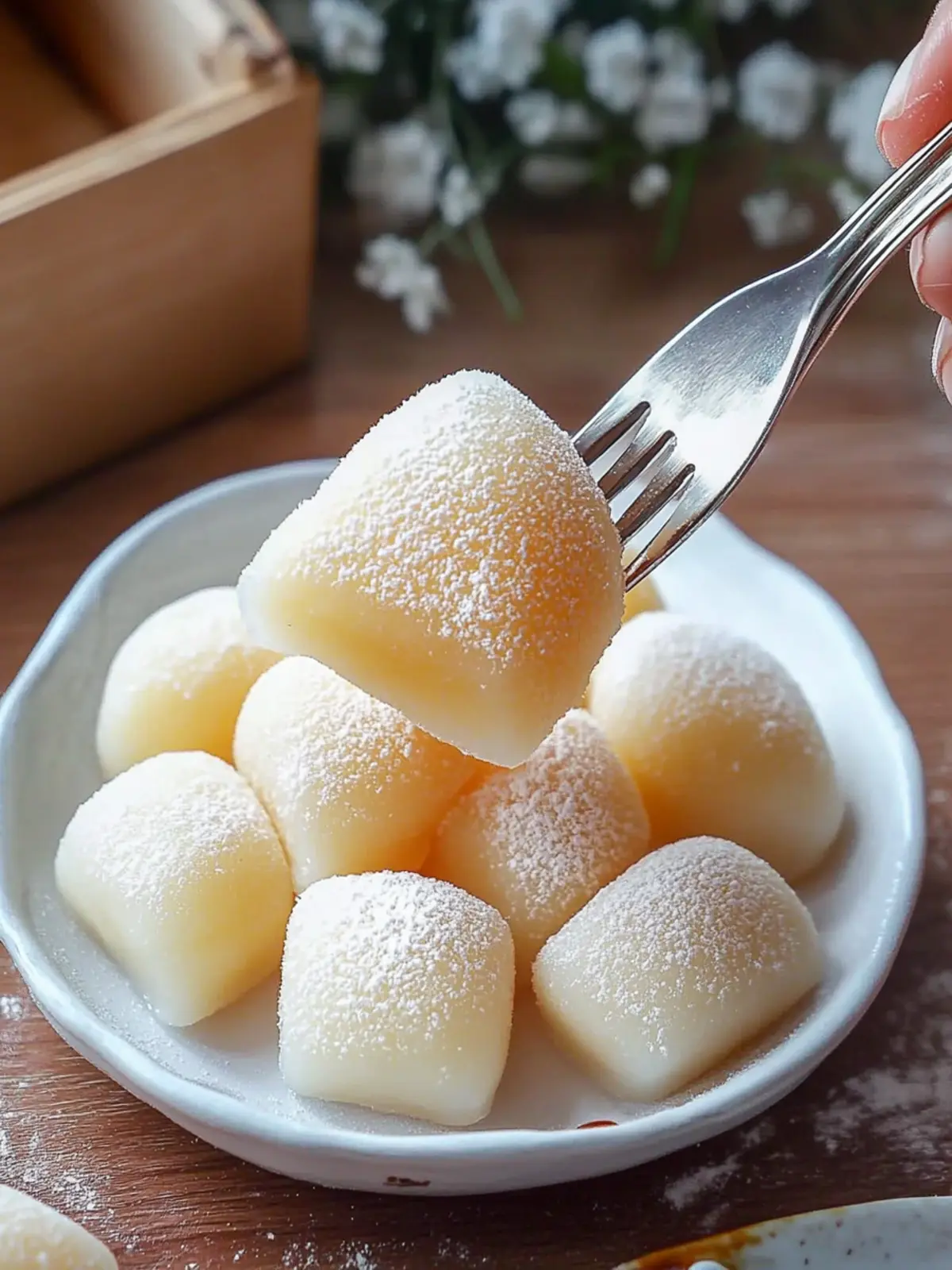 Discover Soft, Chewy Pan-Fried Fresh Milk Mochi Today 4 Pan-Fried Fresh Milk Mochi (Soft, Chewy & Extra Stretchy)
