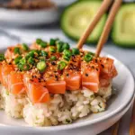 Salmon Crispy Rice: A Delectable Fusion Appetizer You’ll Love 9 Salmon Crispy Rice