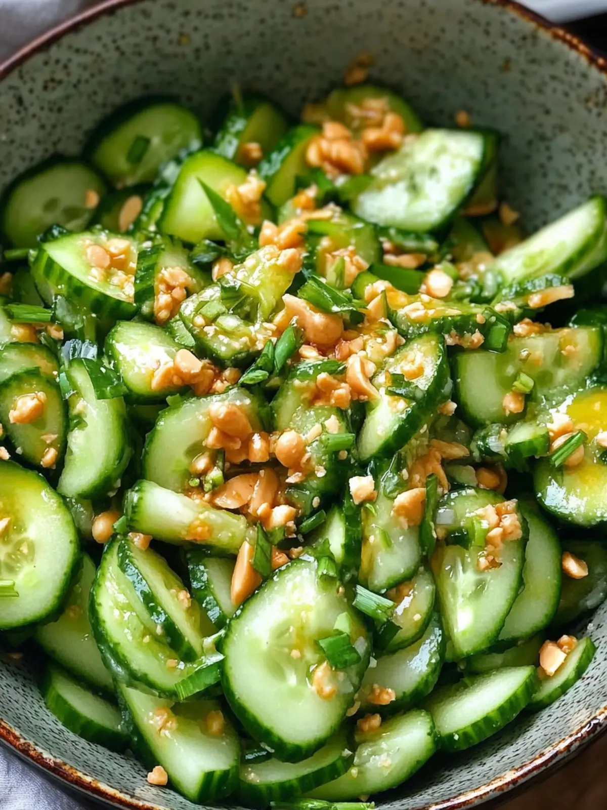 Easy Cucumber and Peanut Butter Salad Recipe for Refreshing Flavor 2 Easy Cucumber and Peanut Butter Salad Recipe