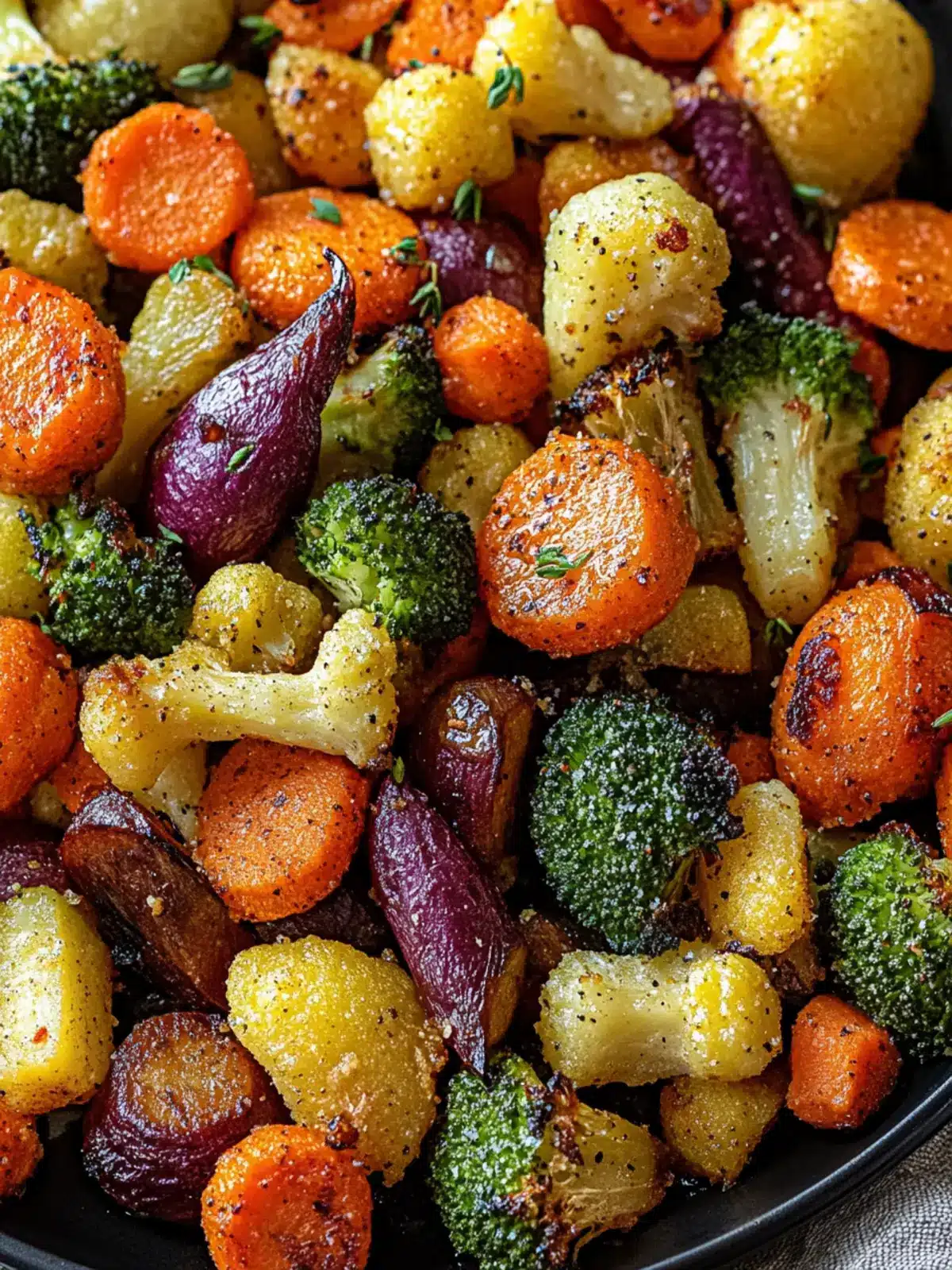 Crispy Roasted Frozen Mixed Vegetables for a Quick Healthy Treat 5 Crispy Roasted Frozen Mixed Vegetables