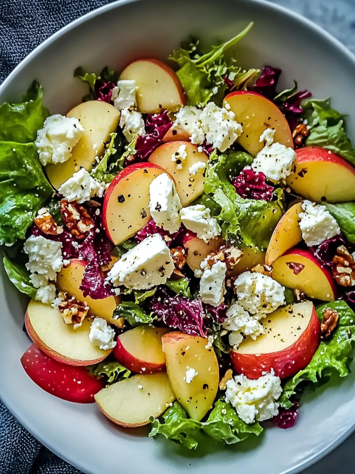 Delicious Vibrant Honeycrisp Apple Feta Salad for Fall Joy 2 Vibrant Honeycrisp Apple Feta Salad