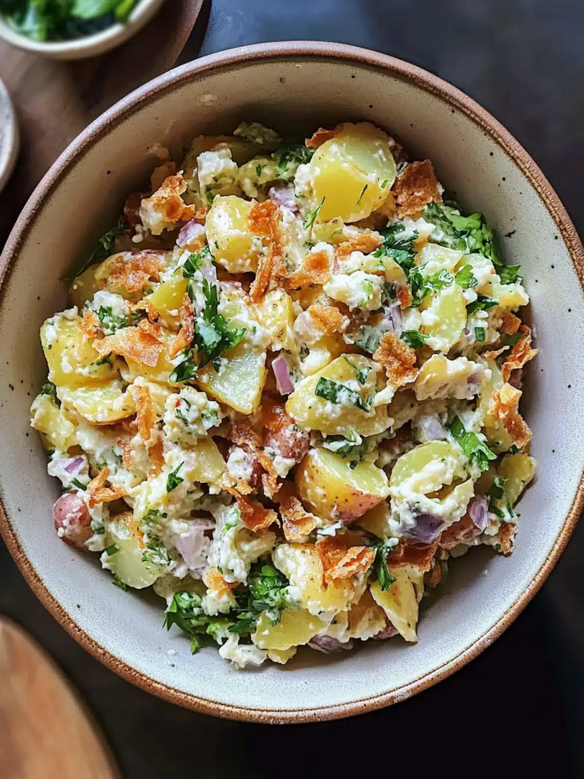 Crispy Smashed Potato Salad: Your New Summer Favorite! 4 Crispy Smashed Potato Salad