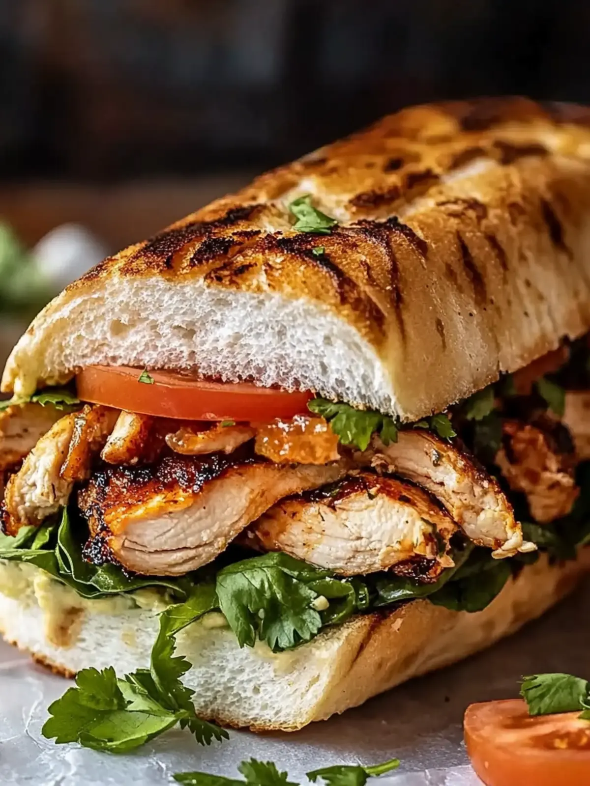Satisfy Cravings with a Savory Chicken Torta Sandwich 3 Chicken Torta Sandwich