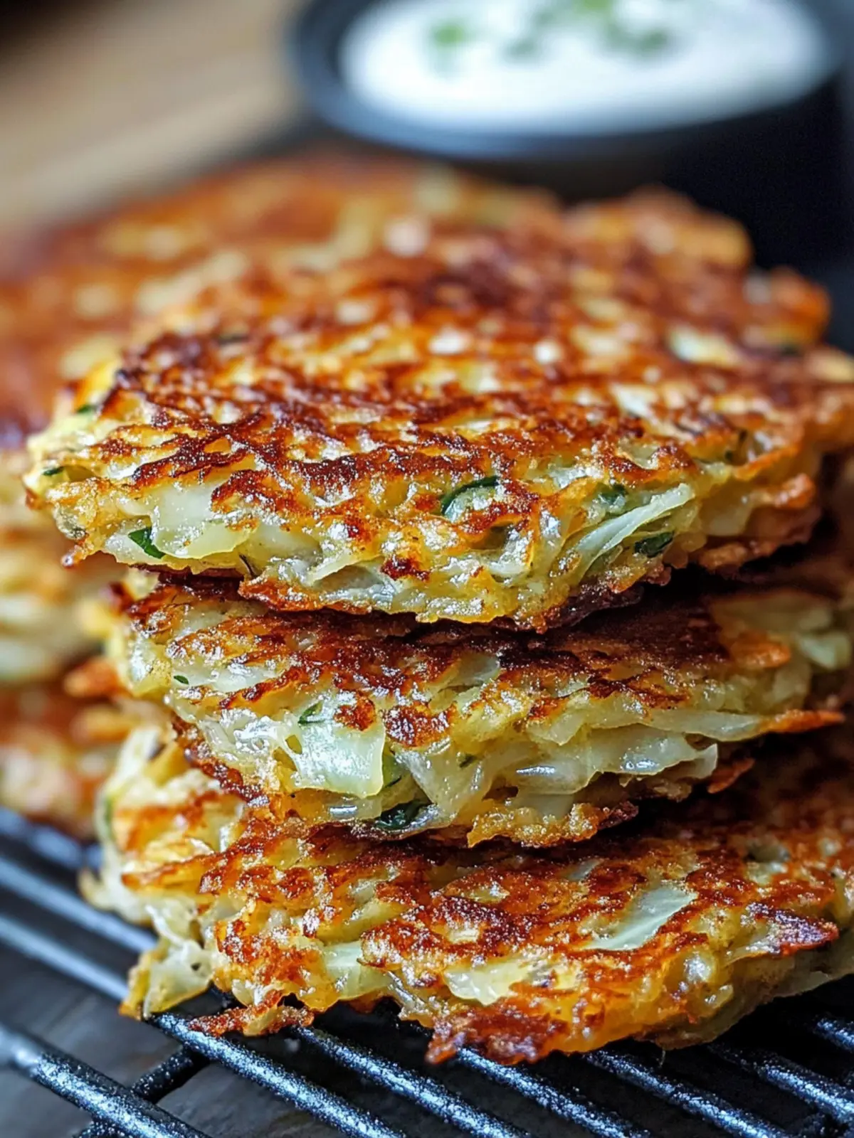Crispy Cabbage Fritters: Fried or Oven Baked Perfection 5 Cabbage Fritters | Crispy Fried or Oven Baked Patties