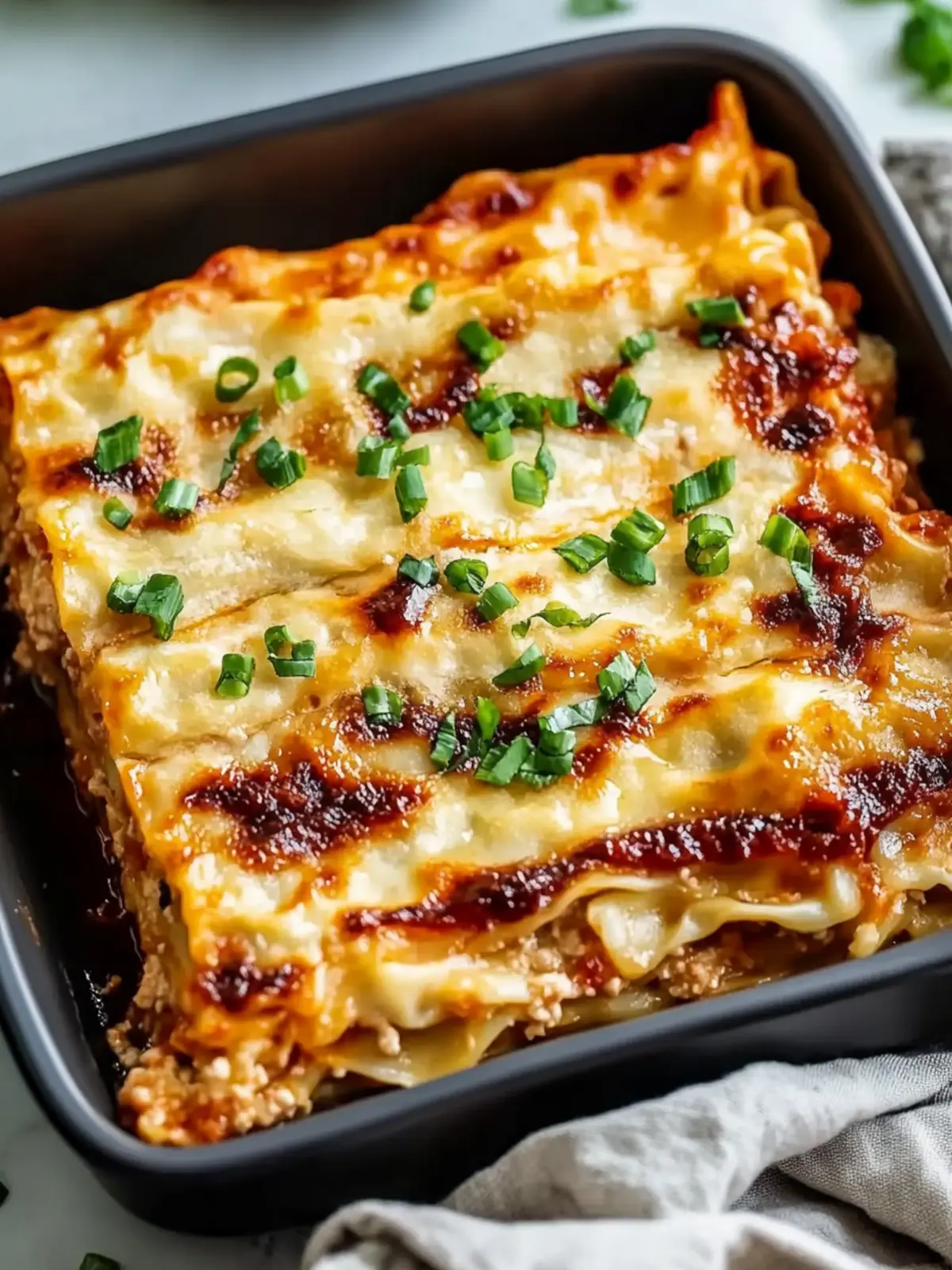 Dumpling Lasagna: The Viral Wonton Wrapper Delight 2 Dumpling Lasagna (Viral TikTok Recipe with Wonton Wrappers)