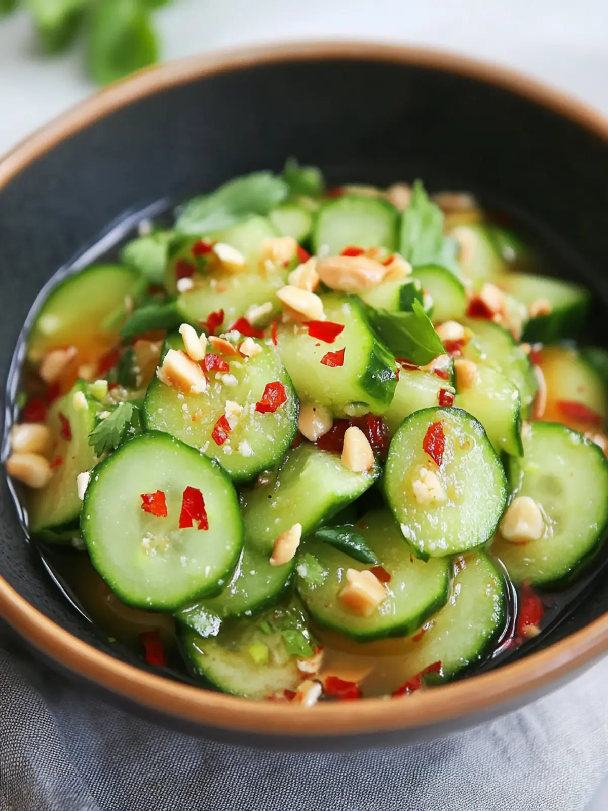 Zesty Thai Cucumber Salad for a Fresh Home-Cooked Delight 5 Thai Cucumber Salad