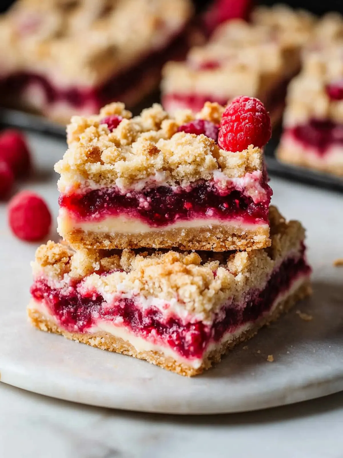 Delicious Raspberry Cheesecake Crumble Bars You’ll Love 2 Raspberry Cheesecake Crumble Bars