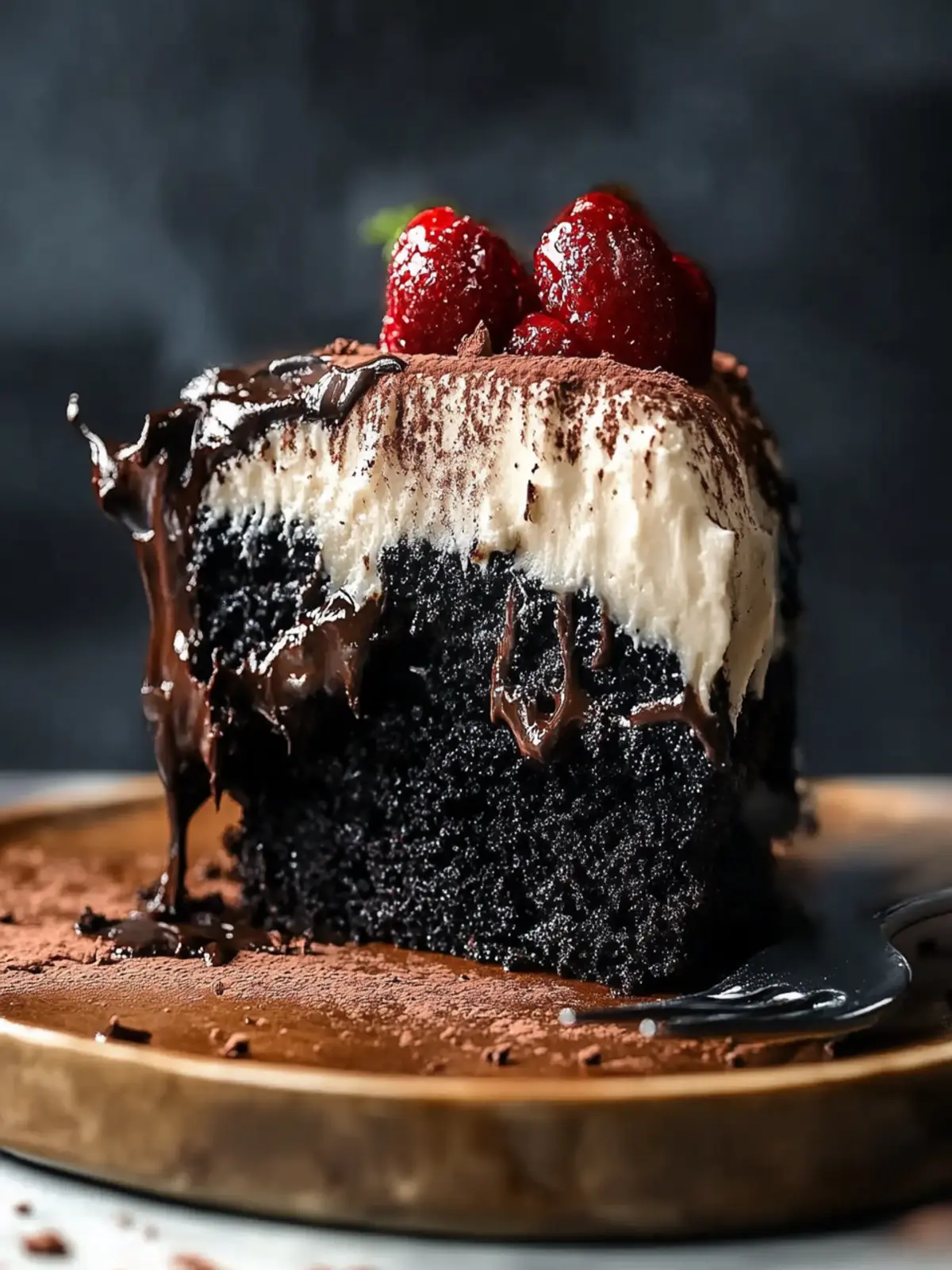 Indulge in Decadence: Delightful Black Cocoa Cake Recipe 3 Black Cocoa Cake