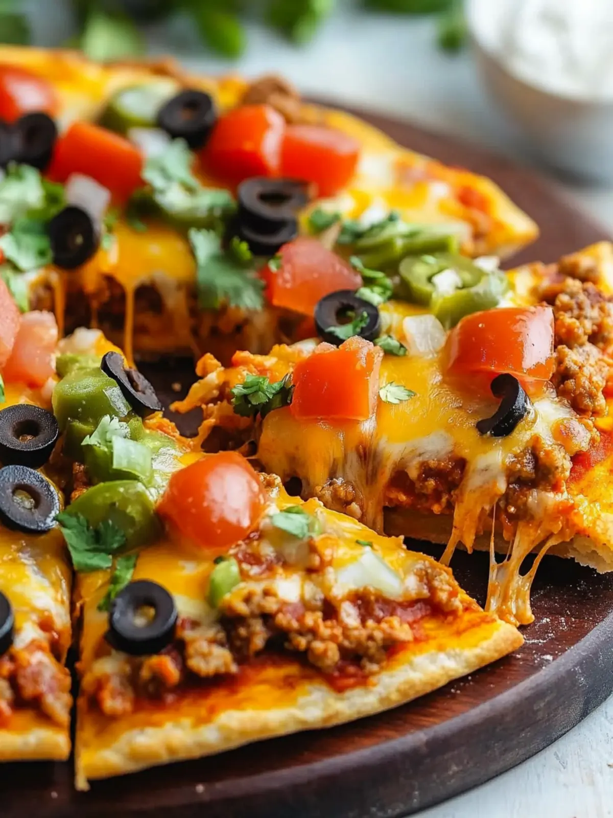 Delicious Copycat Taco Bell Mexican Pizza You Can Customize! 4 Copycat Taco Bell Mexican Pizza