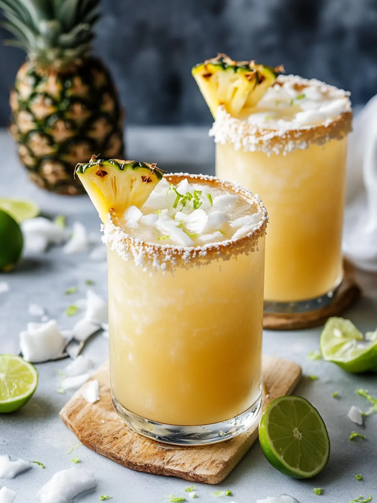 Coconut Lime Pineapple Mocktail: Your Tropical Escape Awaits 4 coconut lime pineapple mocktail
