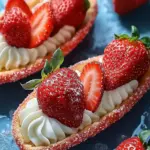 Delightful Strawberry Cookie Boats for a Sweet Treat Adventure 6 Strawberry Cookie Boats