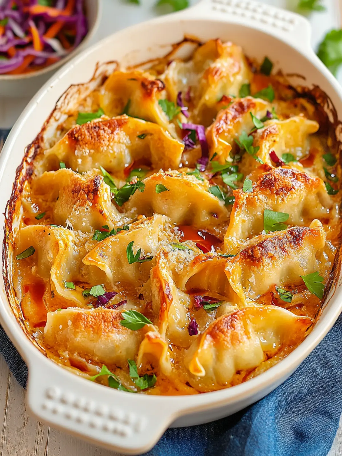 Irresistible Viral Trader Joe's Dumpling Bake You’ll Love 2 Viral Trader Joe's Dumpling Bake