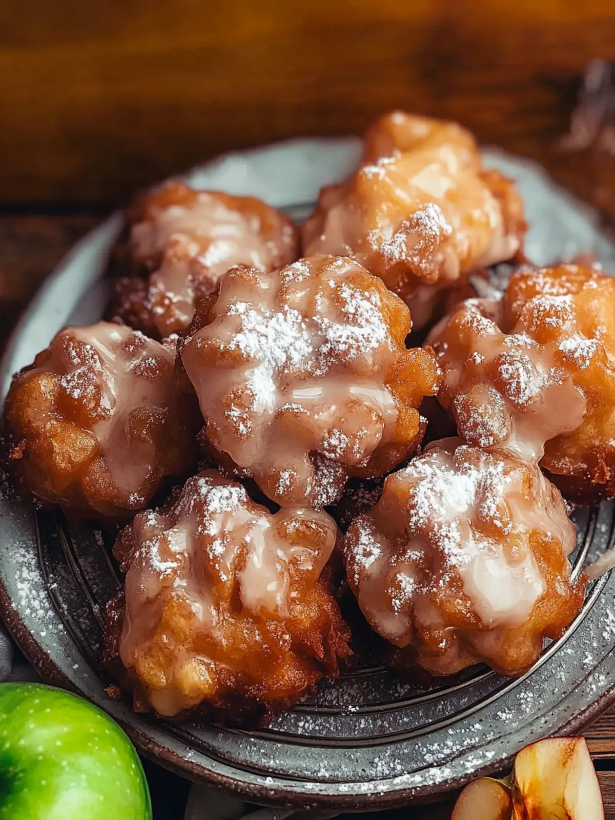 Irresistible Homemade Apple Fritters That You'll Love Making 2 Apple Fritters