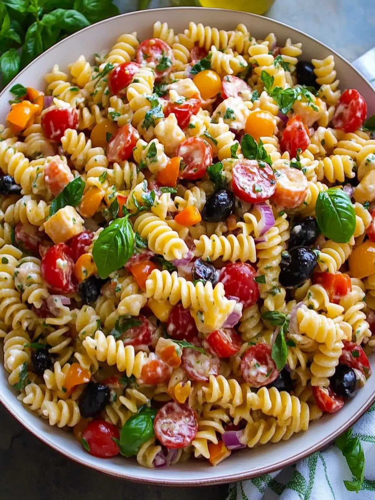 Ultimate Italian Pasta Salad Perfect for Summer Picnics 3 Italian Pasta Salad
