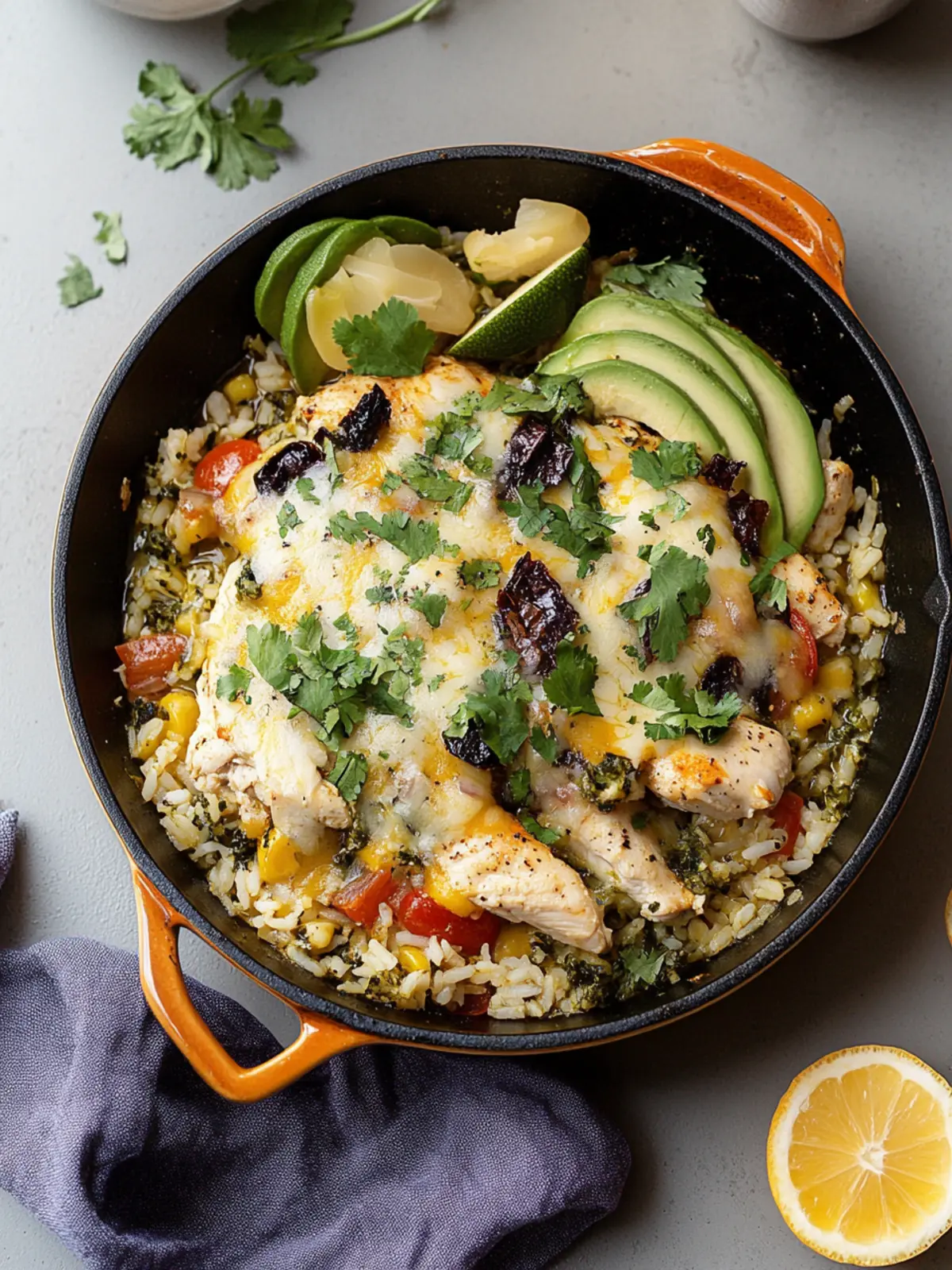 Salsa Verde Chicken & Rice Skillet: The Ultimate One-Pan Delight 4 Salsa Verde Chicken & Rice Skillet