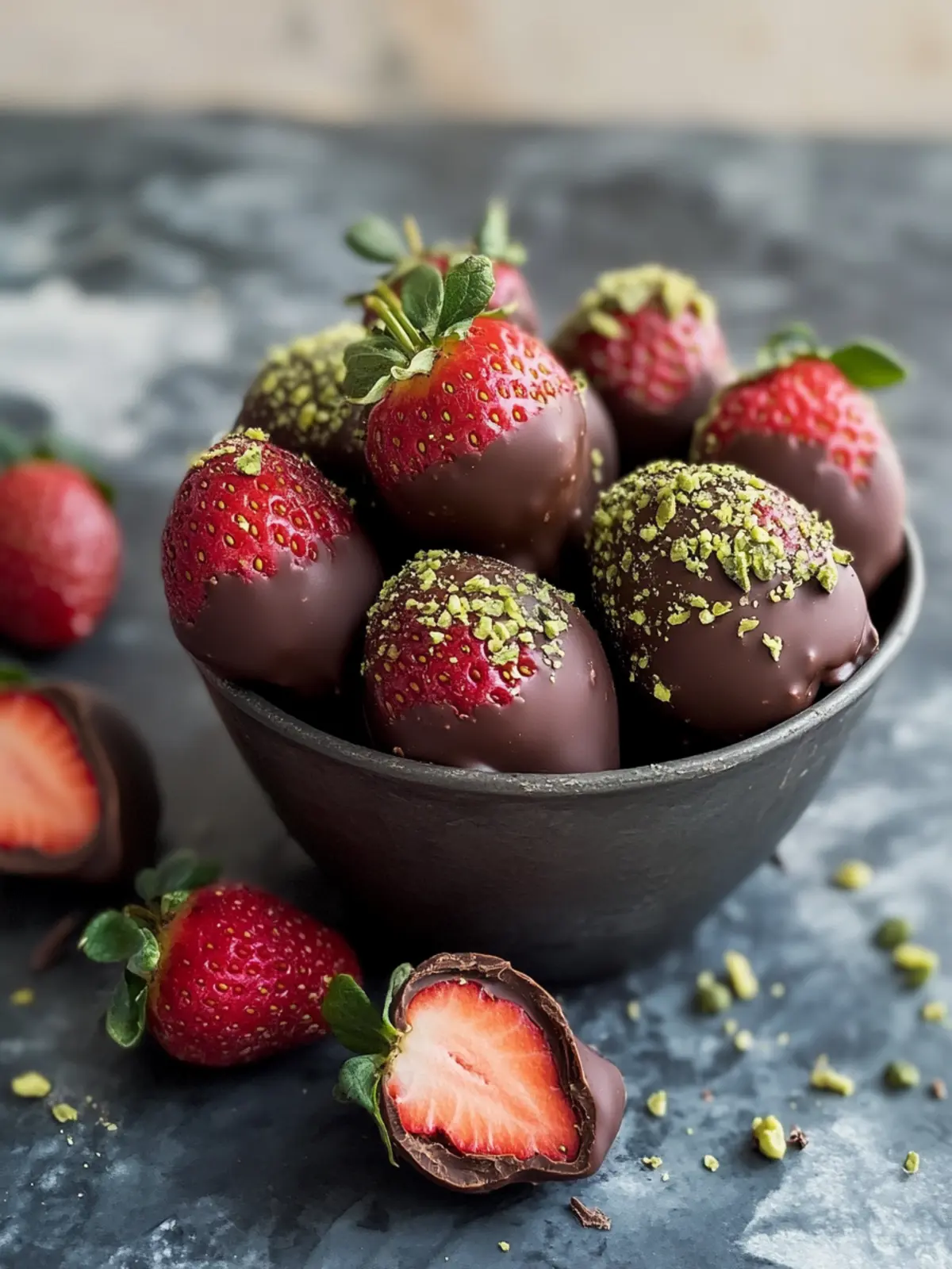 Dubai Chocolate Strawberries: A Decadent No-Bake Delight 5 Dubai Chocolate Strawberries