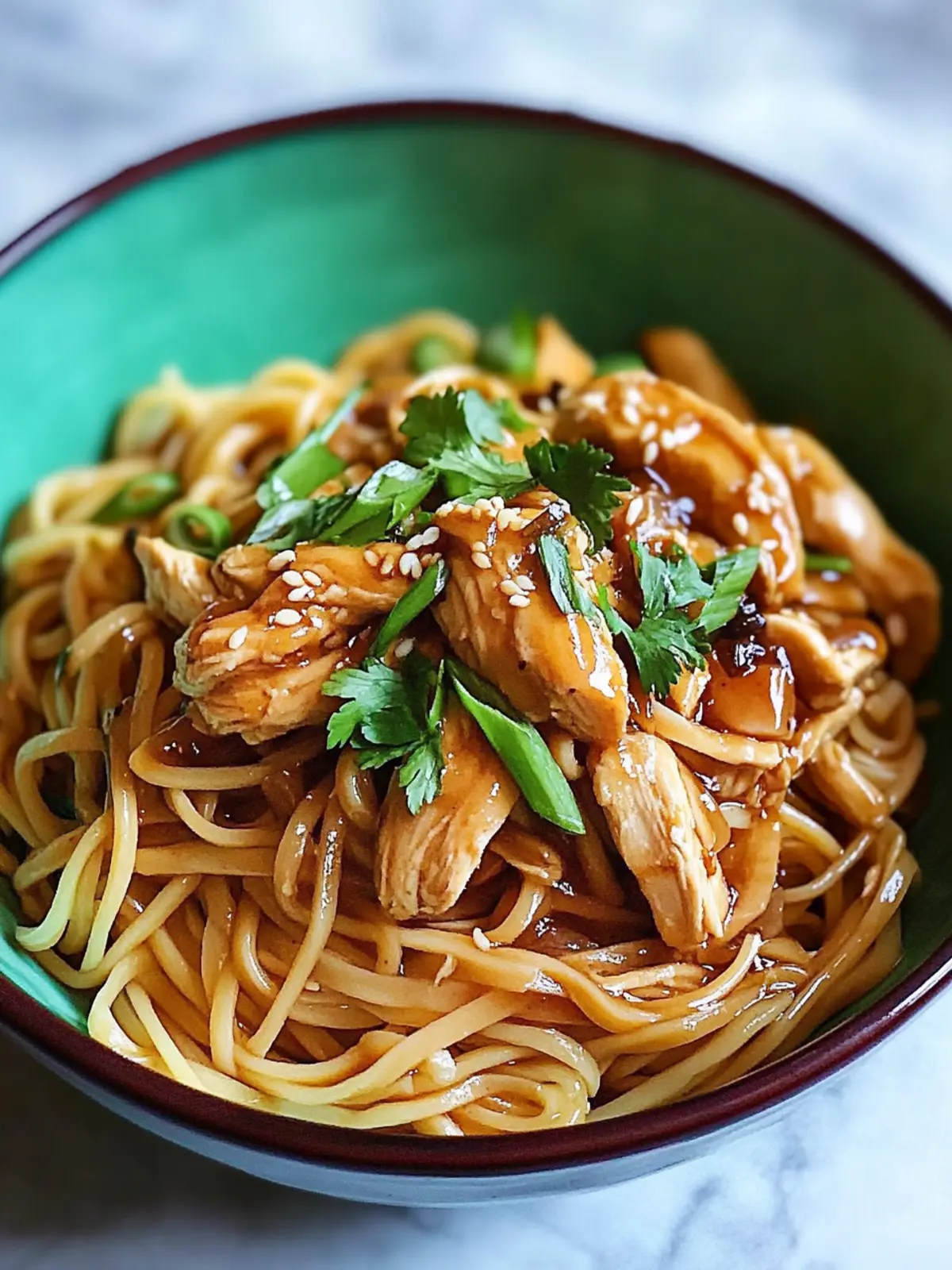 Slow Cooker Honey Garlic Chicken Noodles for Cozy Nights 4 Slow Cooker Honey Garlic Chicken Noodles