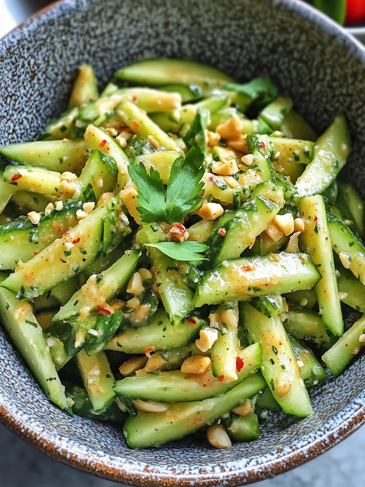 Zesty Cucumber Peanut Butter Salad for a Fresh Twist 4 Cucumber Peanut Butter Salad