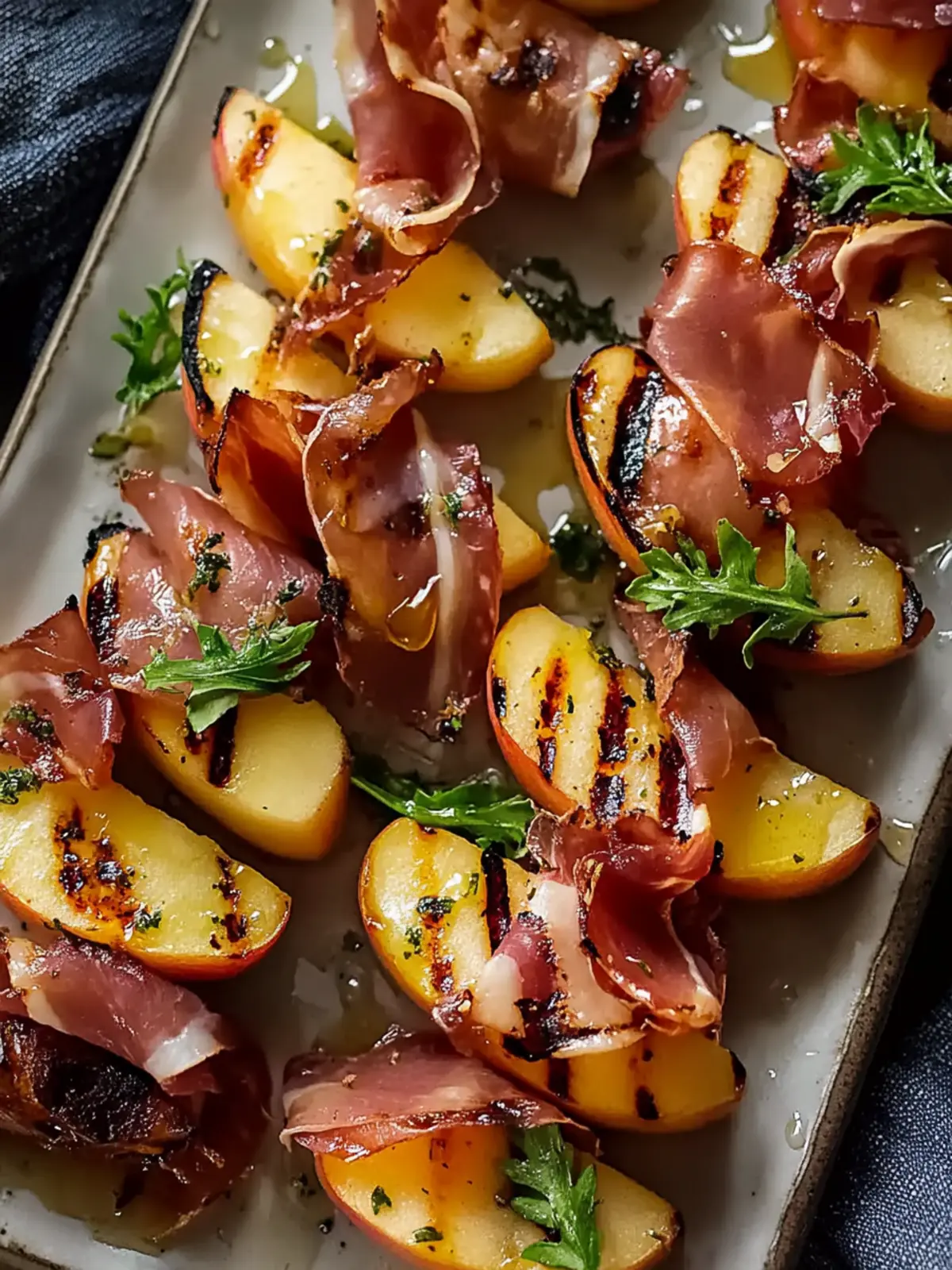 Grilled Apples with Prosciutto and Honey for a Sweet & Savory Treat 5 Grilled Apples with Prosciutto and Honey (Sweet & Savory)