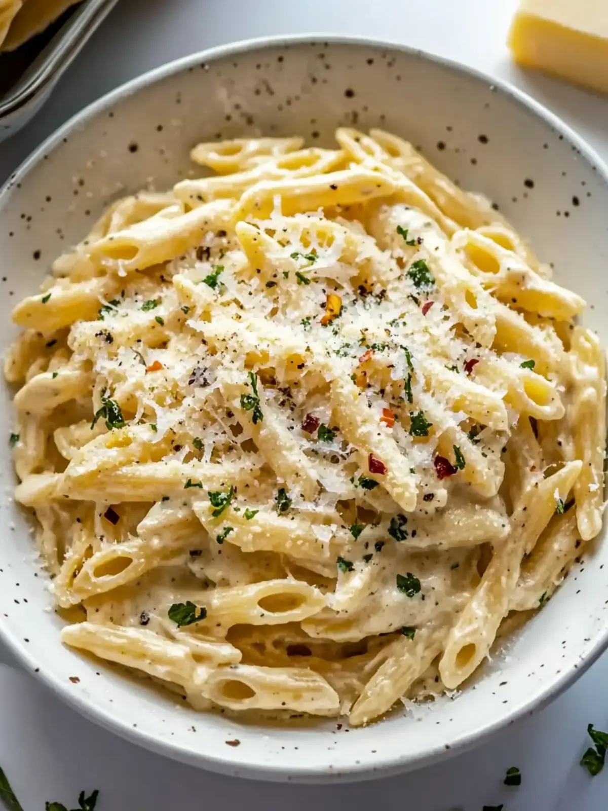 One Pot Creamy Garlic Pasta in Just 20 Minutes Bliss 4 One Pot Creamy Garlic Pasta (Just 20 Minutes!)