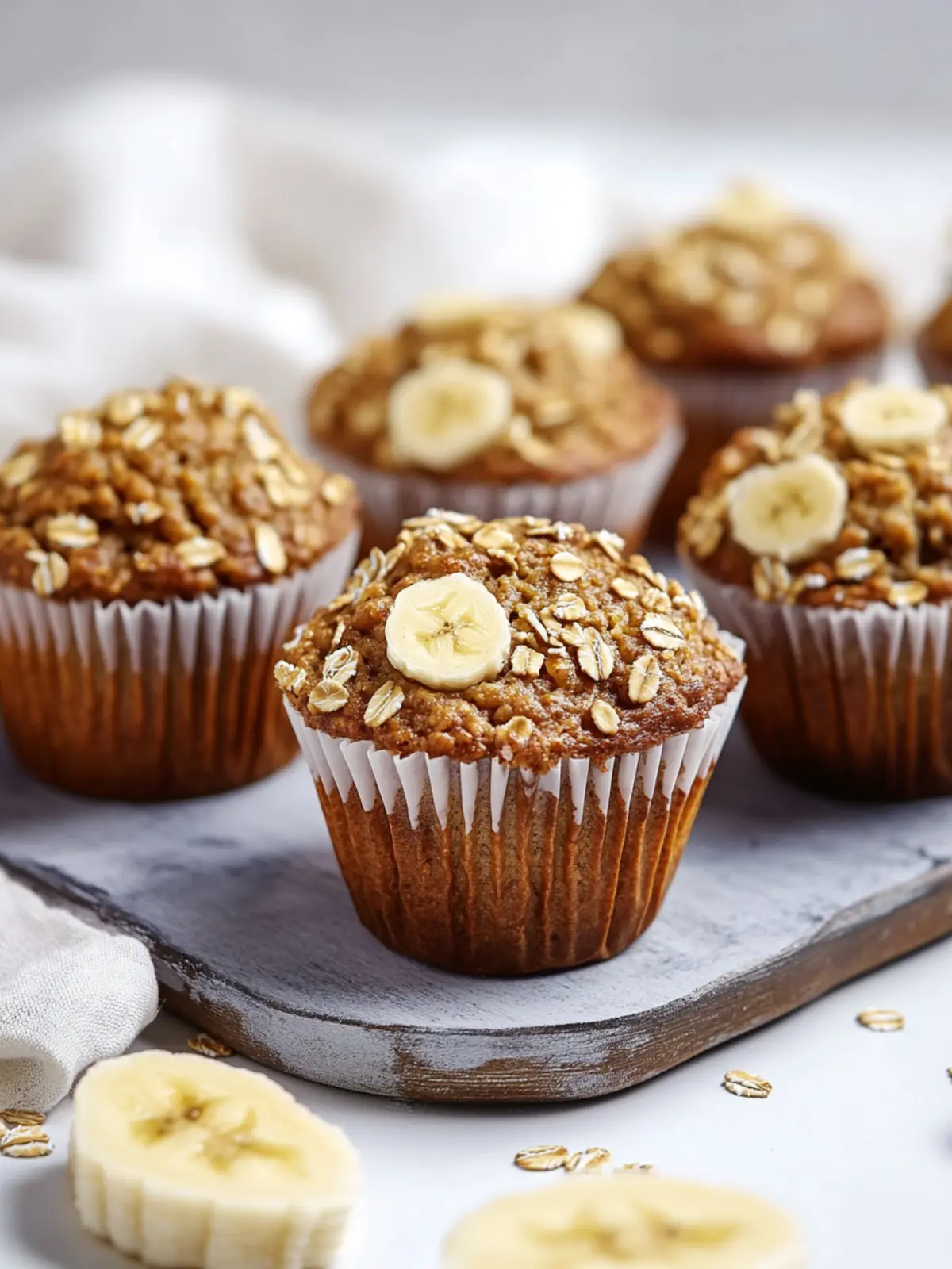 Healthy Banana Oatmeal Muffins That Everyone Will Love 2 Healthy Banana Oatmeal Muffins