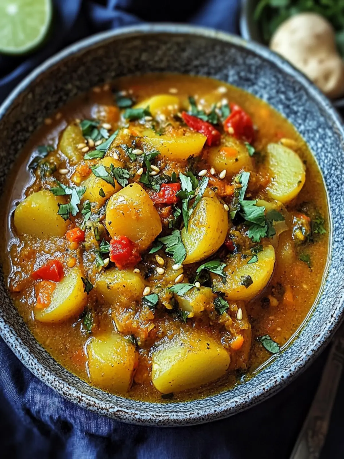 Delicious Persian Potato Curry: Quick 30-Minute Comfort Food 2 Delicious Persian Potato Curry