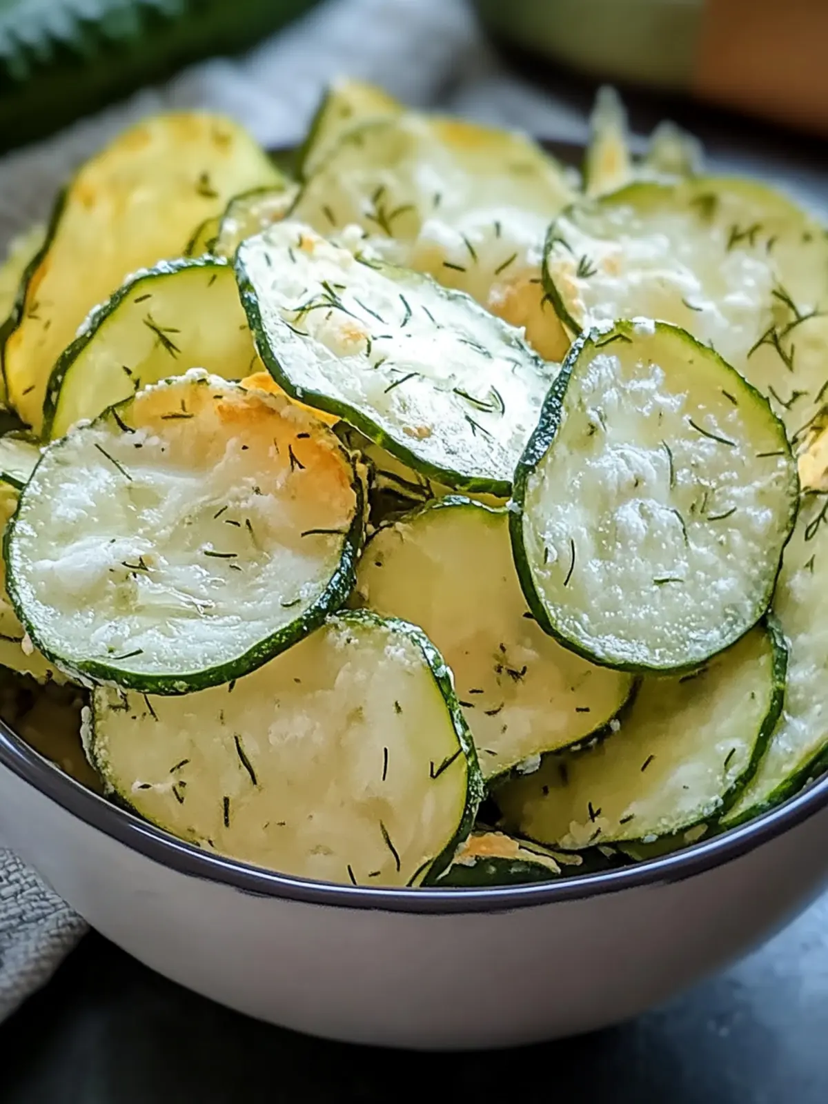 Crunchy Ranch Cucumber Chips Recipe for Healthy Snack Lovers 5 Crunchy Ranch Cucumber Chips Recipe