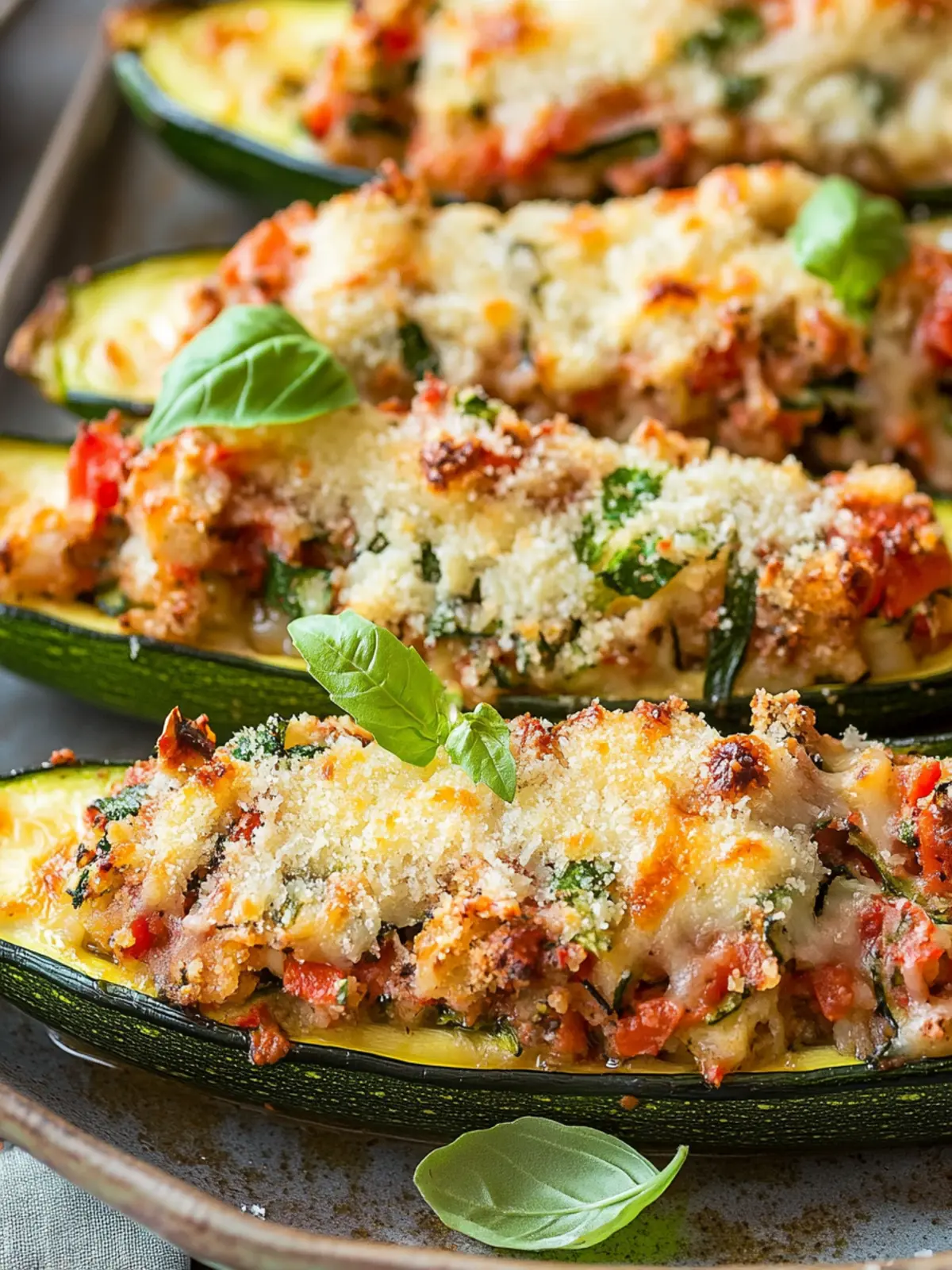 Delicious Italian Stuffed Zucchini for a Cozy Family Meal 5 Italian Stuffed Zucchini