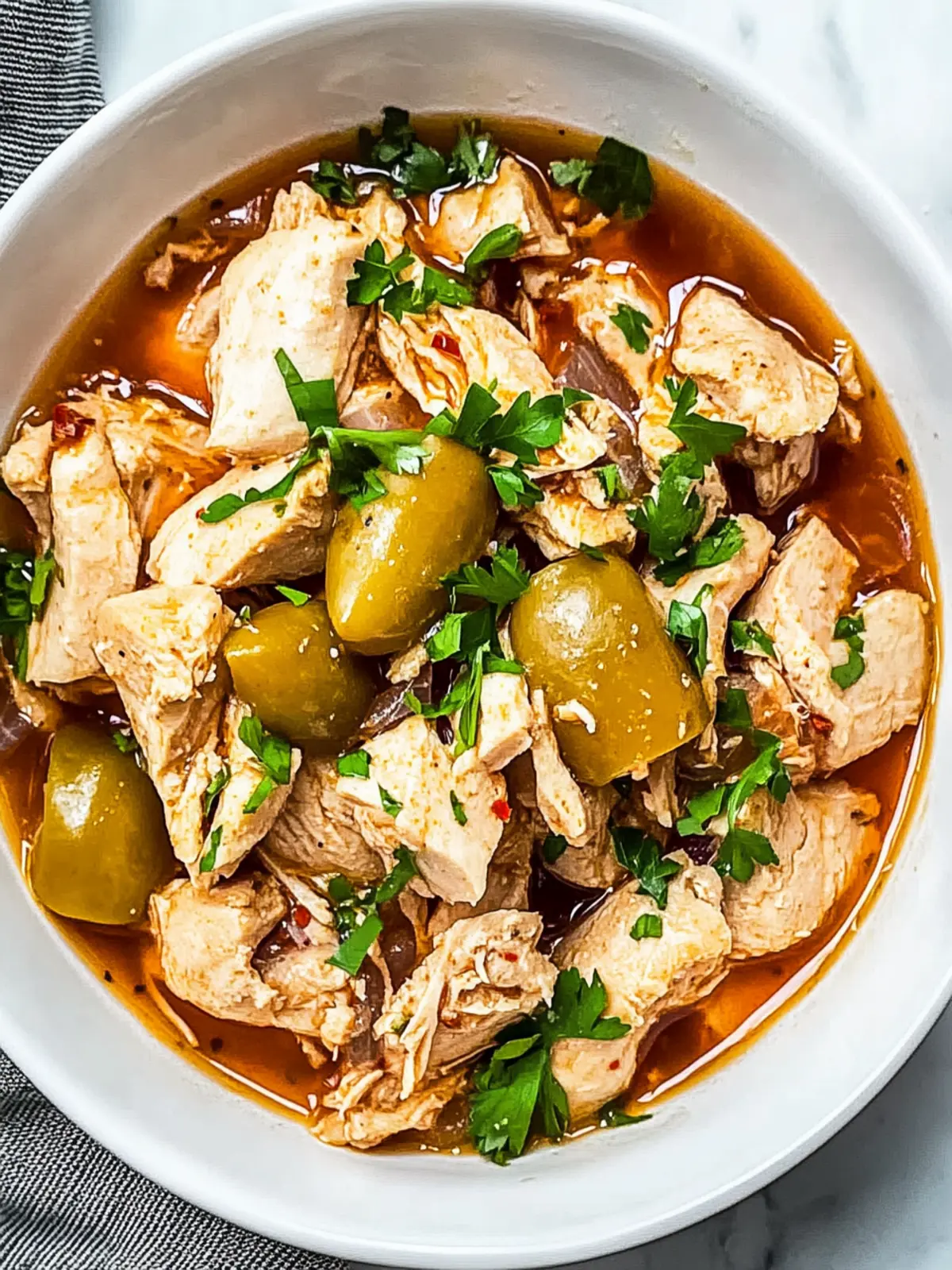 Crockpot Mississippi Chicken: Easy Low-Carb Family Favorite 4 Crockpot Mississippi Chicken