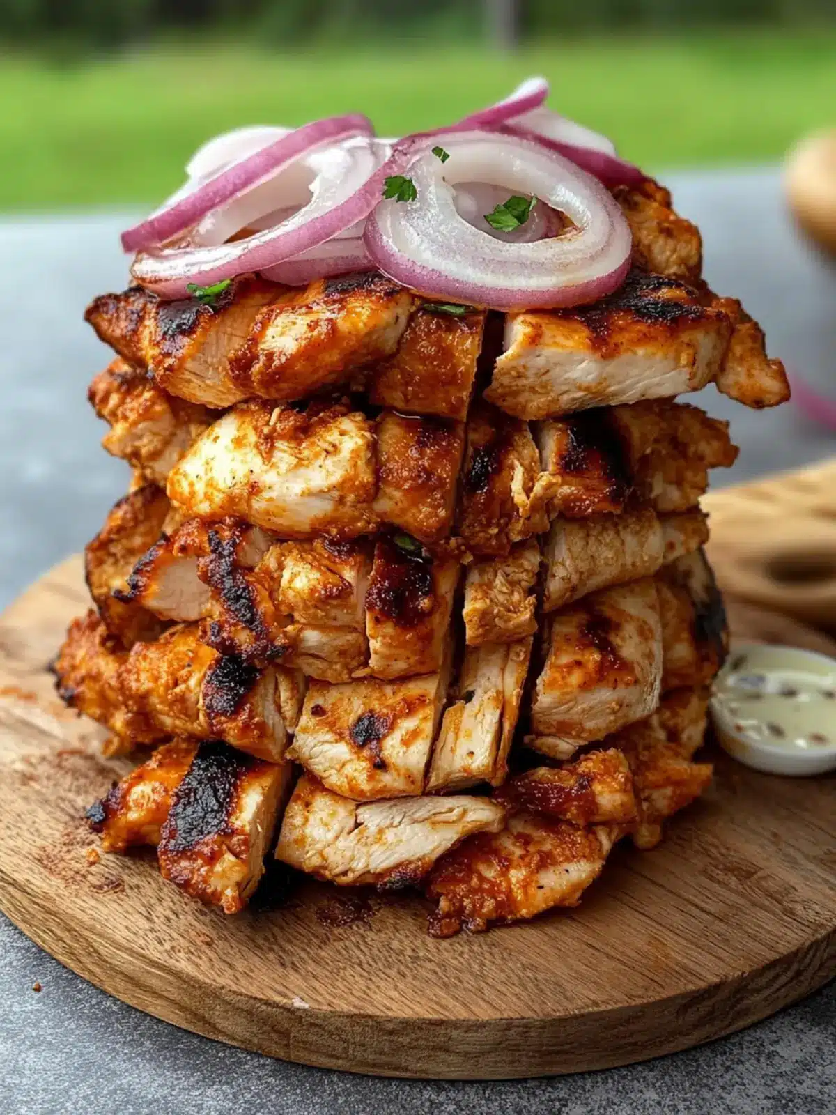 Savor Easy Chicken Shawarma Tower Baked in the Oven Today 4 Easy Chicken Shawarma Tower Baked in the Oven