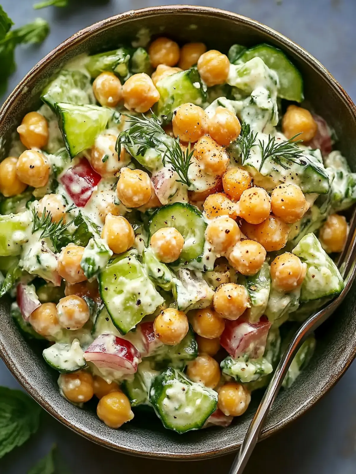 Creamy Chickpea Salad That Will Wow Your Taste Buds 4 Creamy Chickpea Salad
