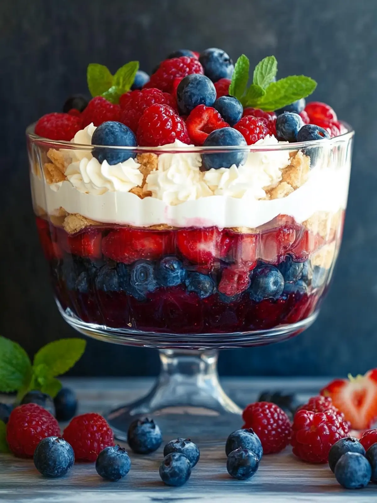 Delicious Berry Trifle: No-Bake Summer Bliss Awaits You 5 Berry Trifle