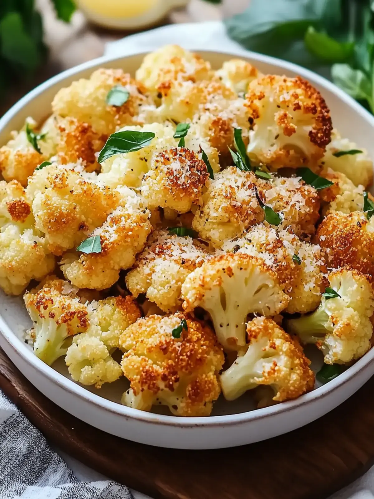 Crispy Parmesan Roasted Cauliflower That Will Wow Your Tastebuds 5 Crispy Parmesan Roasted Cauliflower