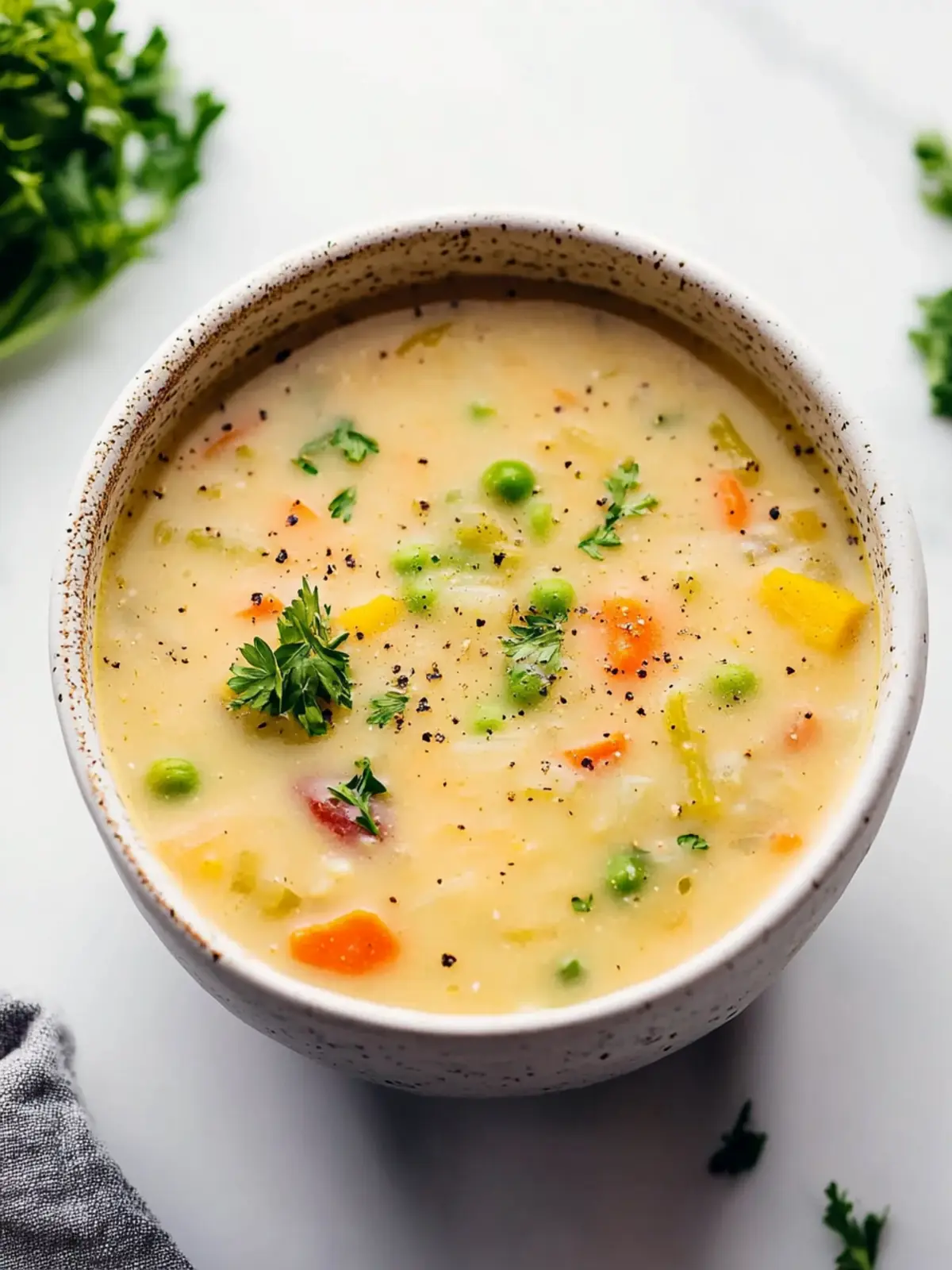 Cozy Up with This Delicious Creamy Vegetable Soup Recipe 2 Creamy Vegetable Soup