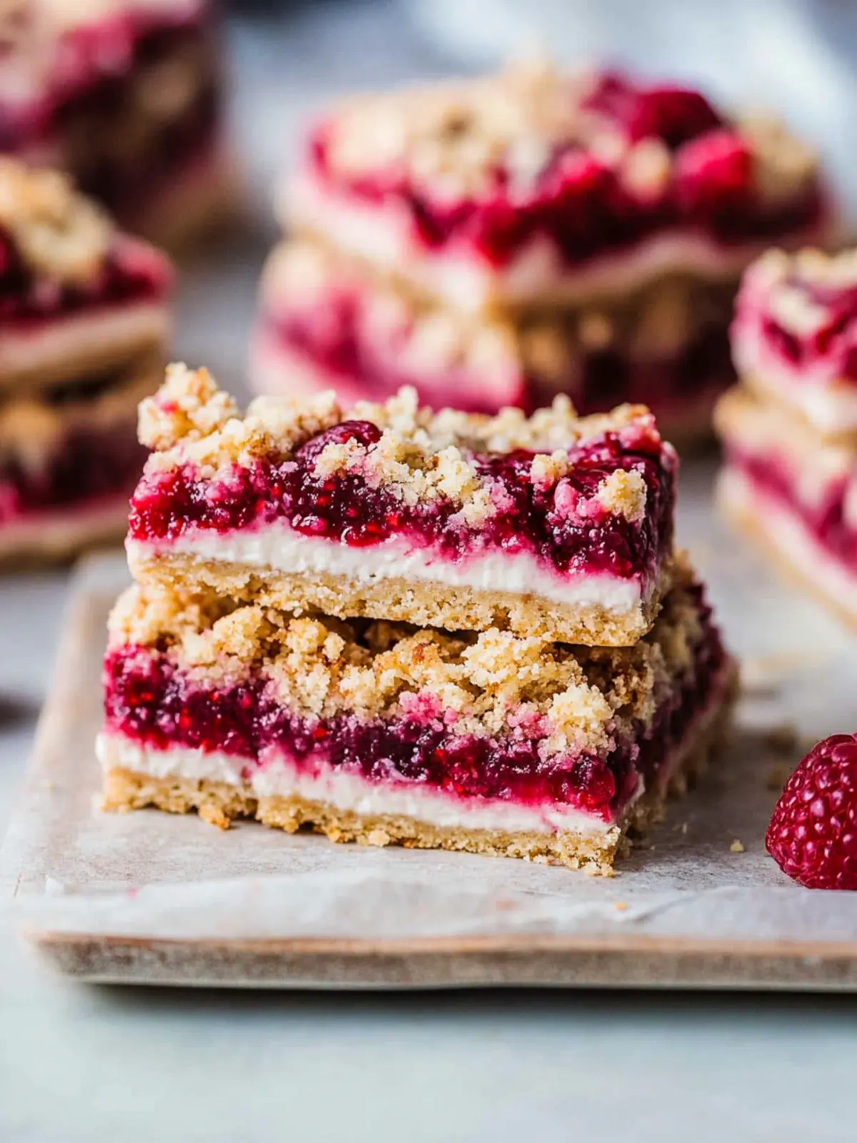 Delicious Raspberry Cheesecake Crumble Bars You’ll Love 4 Raspberry Cheesecake Crumble Bars