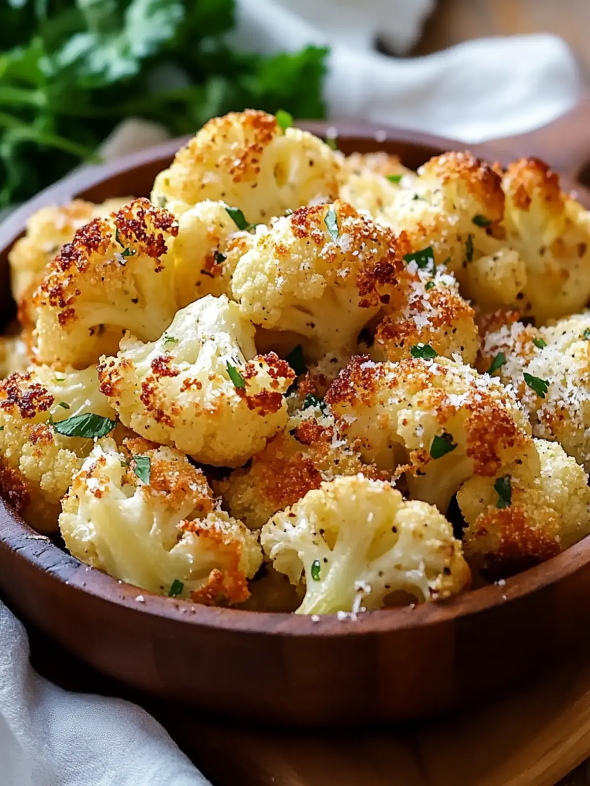 Crispy Parmesan Roasted Cauliflower That Will Wow Your Tastebuds 4 Crispy Parmesan Roasted Cauliflower